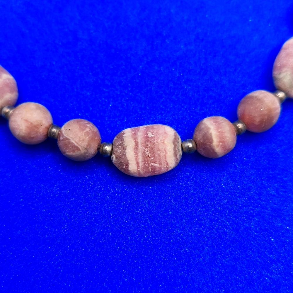 Natural Rhodonite Stone Bracelet